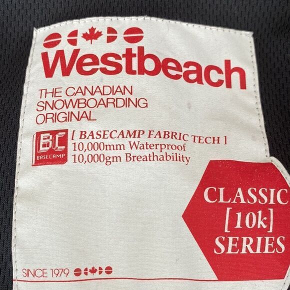 Westbeach Basecamp Classic 10K Series Snowboarding Unisex Jacket - Picture 16 of 16
